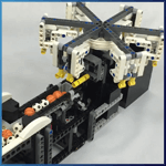 LEGO GBC Module: Ice Crystal from Riku Katsumata - LEGO Great Ball Contraption - Planet-GBC