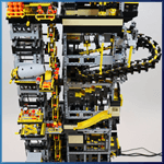 Module LEGO GBC: GBC Tower de Diego Baca - LEGO Great Ball Contraption - Planet-GBC