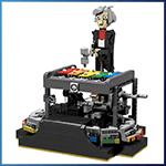 LEGO Automaton: Glockenspiel Automaton from Daniele Benedettelli - LEGO Great Ball Contraption - Planet-GBC