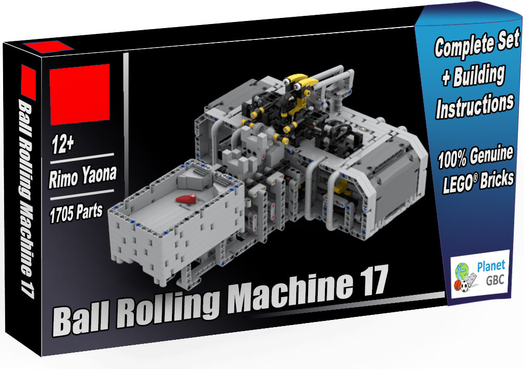 Buy this GBC Module as a set with 100% genuine LEGO bricks | GBC Ball Rolling Machine 17 from Rimo Yaona | Planet GBC | Build a MOC