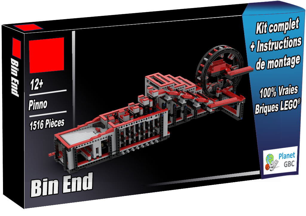 Acheter  ce module GBC en boite avec 100% de vraies briques LEGO | Bin End de Pinno | Planet GBC | Build a MOC