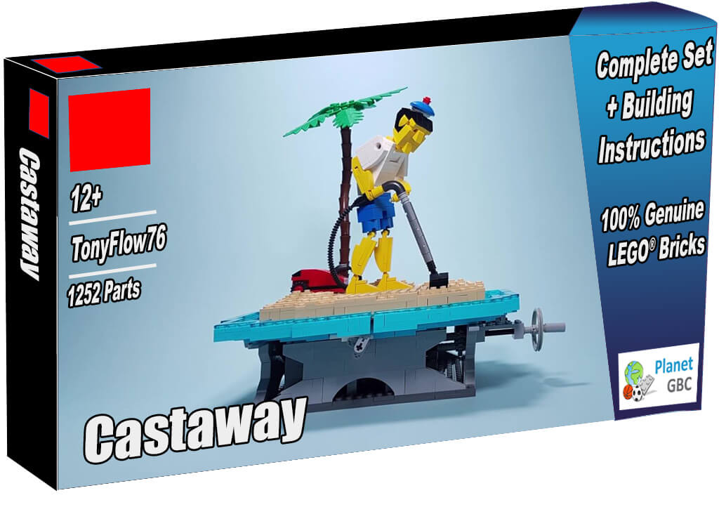 Buy this LEGO Automaton as a set with 100% genuine LEGO bricks | Castaway from TonyFlow76 | Planet GBC | Build a MOC