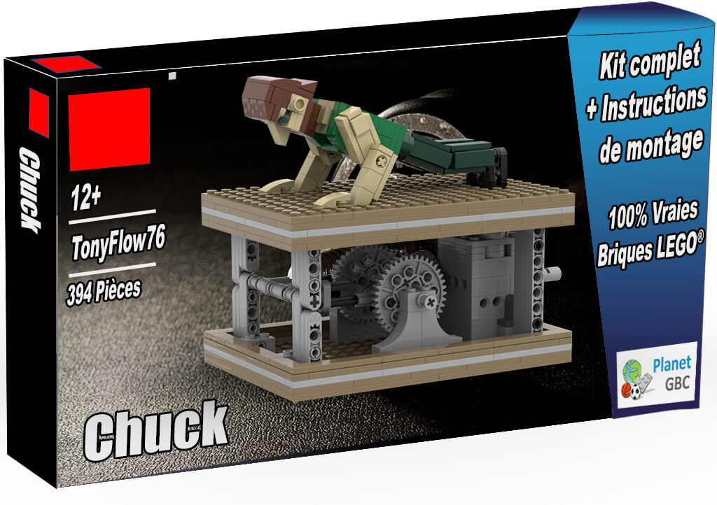 Acheter  cet automate LEGO en boite avec 100% de vraies briques LEGO | Chuck de TonyFlow76 | Planet GBC | Build a MOC