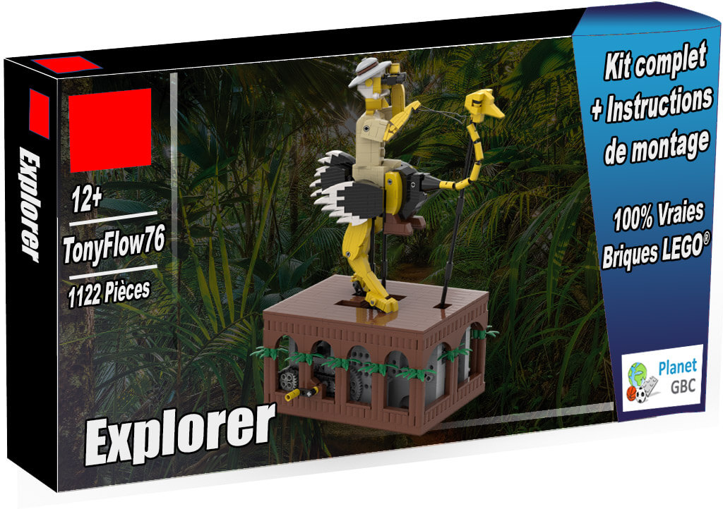Acheter cet automate LEGO en boite avec 100% de vraies briques LEGO | Explorer de TonyFlow76 | Planet GBC | Build a MOC