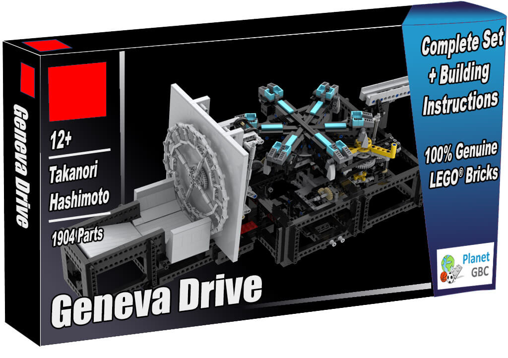 Acheter  ce module GBC en boite avec 100% de vraies briques LEGO | Geneva Drive de Takanori Hashimoto | Planet GBC | Build a MOC