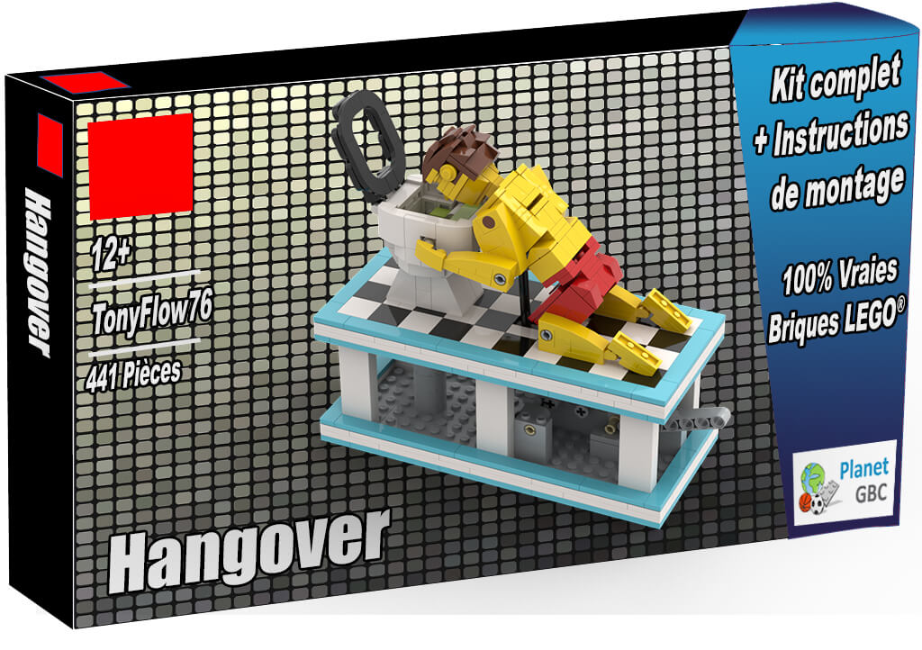 Acheter  cet automate LEGO en boite avec 100% de vraies briques LEGO | Hangover de TonyFlow76 | Planet GBC | Build a MOC