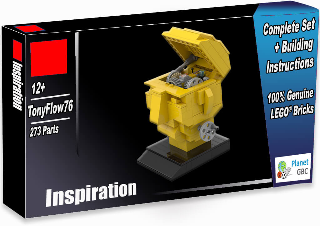 Buy this LEGO Automaton as a set with 100% genuine LEGO bricks | Inspiration from TonyFlow76 | Planet GBC | Build a MOC