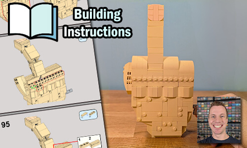 Buy NOW this Automaton pdf instructions on PayPal | Flipping the Brick from DavidBuildsTheBricks | Planet GBC