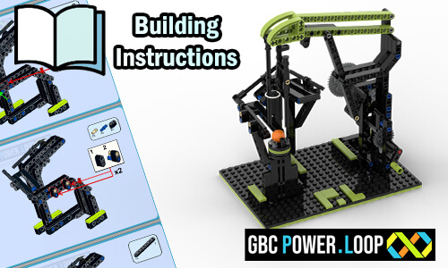 Buy NOW this LEGO GBC pdf instructions on PayPal | 01-Ball Picker from GBC PowerLoop | Planet GBC