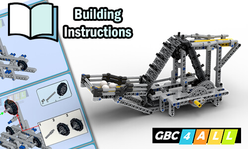 Buy NOW this LEGO GBC pdf instructions on PayPal | 01-Triangle Conveyor from GBC4ALL | Planet GBC