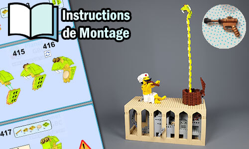 Acheter les instructions de montage pdf Automate LEGO sur PayPal | Snake Charmer de TonyFlow76 | Planet GBC