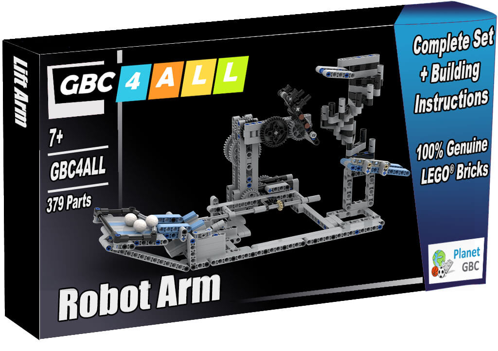 Buy this GBC Module as a set with 100% genuine LEGO bricks | 04-Robot Arm from GBC4ALL | Planet GBC | Build a MOC
