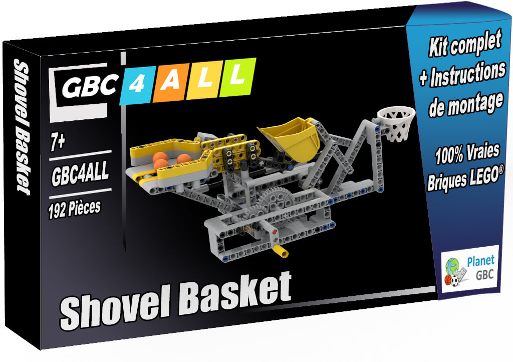 Acheter  ce module GBC en boite avec 100% de vraies briques LEGO | 05-Shovel Basket de GBC4ALL | Planet GBC | Build a MOC