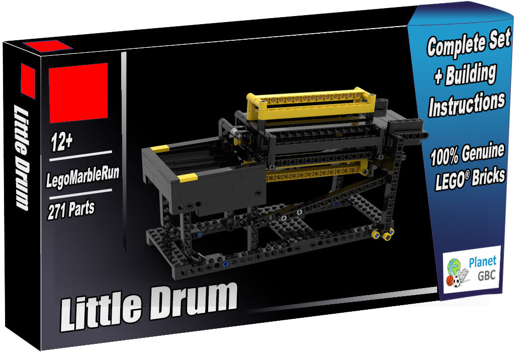 Buy this GBC Module as a set with 100% genuine LEGO bricks | Little Drum from LegoMarbleRun | Planet GBC | Build a MOC