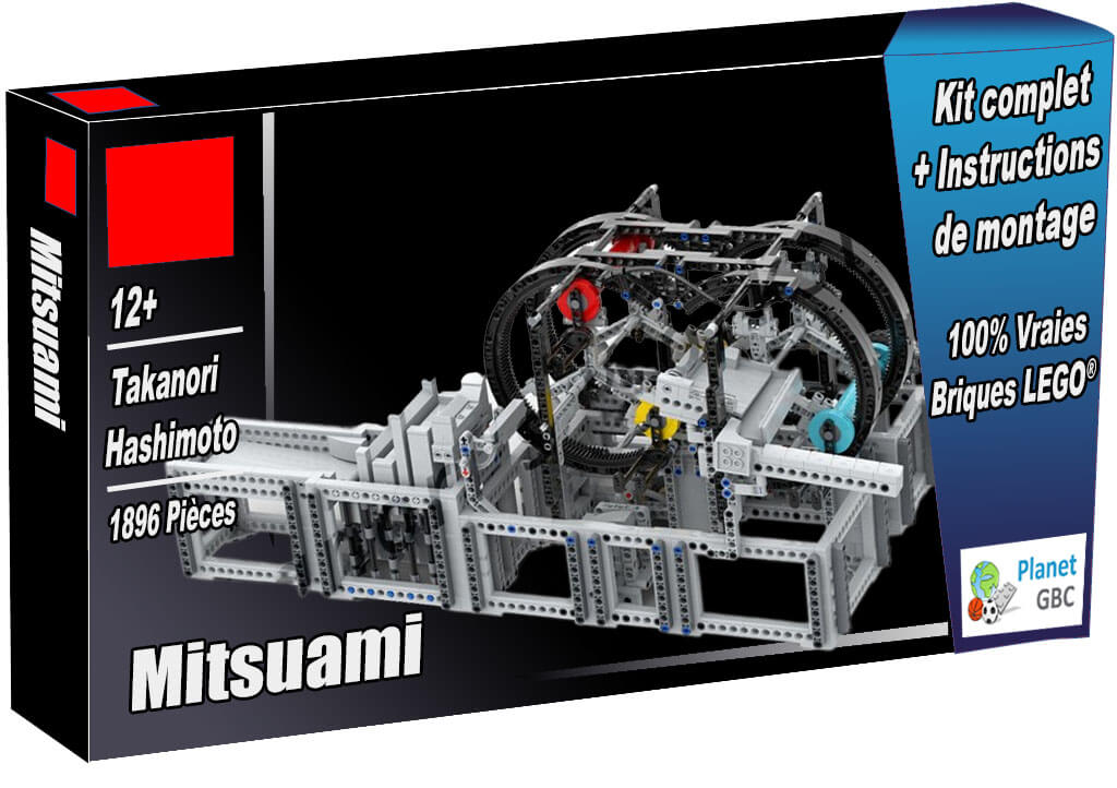 Acheter  ce module GBC en boite avec 100% de vraies briques LEGO | Mitsuami de Takanori Hashimoto | Planet GBC | Build a MOC