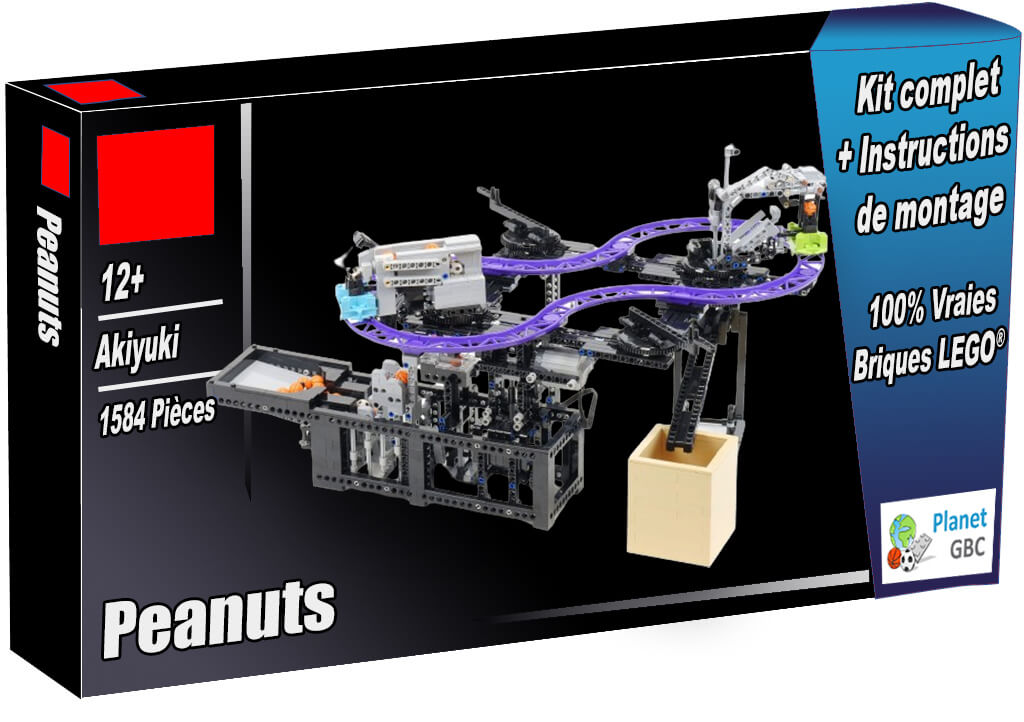 Acheter  ce module GBC en boite avec 100% de vraies briques LEGO | Peanuts de Akiyuki | Planet GBC | Build a MOC