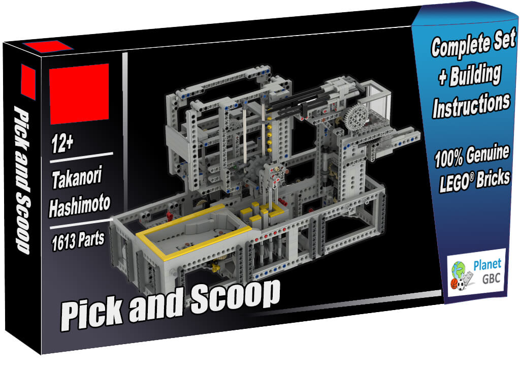 Acheter  ce module GBC en boite avec 100% de vraies briques LEGO | Pick and Scoop de Takanori Hashimoto | Planet GBC | Build a MOC