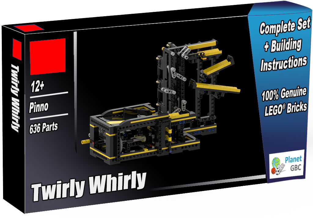 Buy this GBC Module as a set with 100% genuine LEGO bricks | Twirly Whirly from Pinno | Planet GBC | Build a MOC