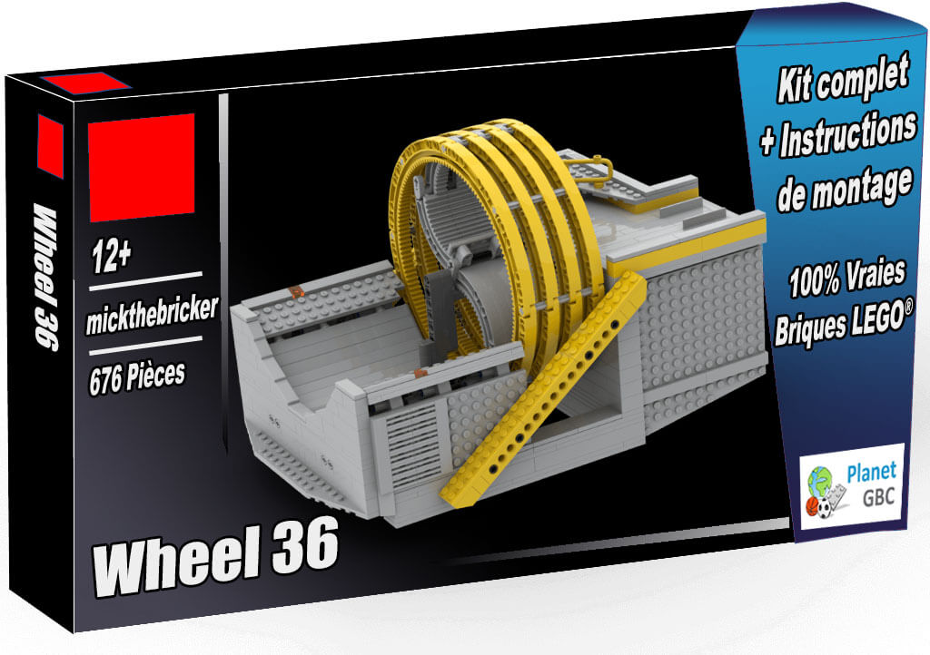 Acheter  ce module GBC en boite avec 100% de vraies briques LEGO | Wheel 36 de mickthebricker | Planet GBC | Build a MOC