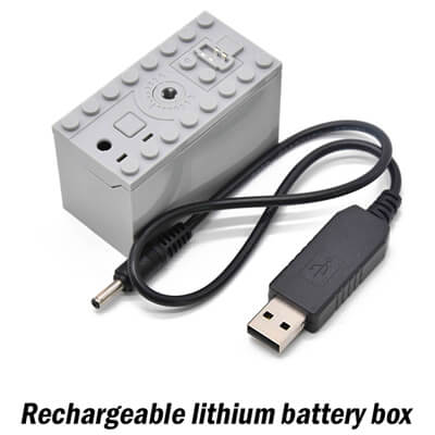 Buy LEGO GBC USB-Rechargeable Battery Box, with speed/power control, for your LEGO Great Ball Contraption modules and LEGO ball machines - Power Functions compatible | The best LEGO deals are on Planet GBC