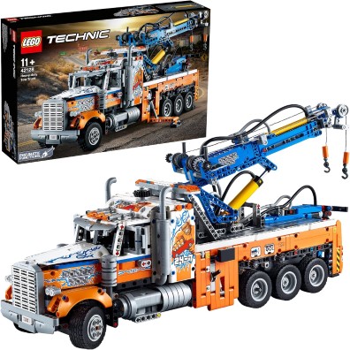 Build the LEGO Great Ball Contraption module GBC 50 Tow Lift from PV-Productions with parts from the LEGO Technic Set 42128 - Heavy-Duty Tow Truck | The best LEGO deals are on Planet GBC