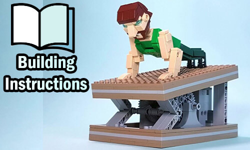 Buy NOW pdf building instructions on PayPal for this LEGO Automaton | Chuck from TonyFlow76 | Planet GBC