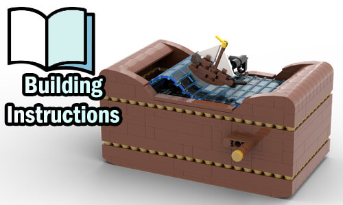 Buy NOW pdf building instructions on PayPal for this LEGO Automaton | Ship at Sea from TonyFlow76 | Planet GBC