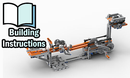 Buy NOW pdf building instructions on PayPal for this LEGO GBC | 07-Rolling Liftarm from GBC4ALL | Planet GBC