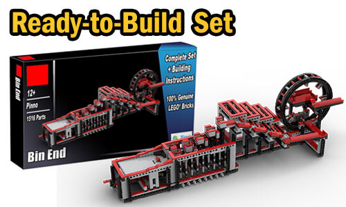 Buy NOW this LEGO GBC as LEGO Set, with 100% genuine LEGO bricks, on BuildaMOC website | Bin End from Pinno | Planet GBC