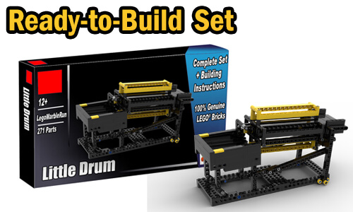 Buy NOW this LEGO GBC as LEGO Set, with 100% genuine LEGO bricks, on BuildaMOC website | Little Drum from LegoMarbleRun | Planet GBC