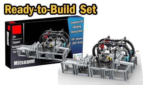 Buy NOW this LEGO GBC as LEGO Set, with 100% genuine LEGO bricks, on BuildaMOC website | Mitsuami from Takanori Hashimoto | Planet GBC