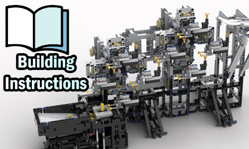 Buy NOW pdf building instructions on PayPal for this LEGO GBC (Great Ball Contraption - LEGO Marble Run) | Ball Rolling machine 11 from Rimo Yaona | Planet GBC