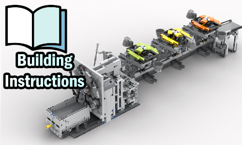 Buy NOW pdf building instructions on PayPal for this LEGO GBC | GBC Ball Rolling Machine 12 from Rimo Yaona | Planet GBC
