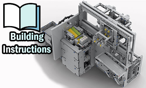 Buy NOW pdf building instructions on PayPal for this LEGO GBC | GBC Ball Rolling Machine 15 from Rimo Yaona | Planet GBC