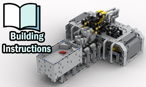 Buy NOW pdf building instructions on PayPal for this LEGO GBC | GBC Ball Rolling Machine 17 from Rimo Yaona | Planet GBC