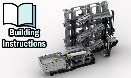 Buy NOW pdf building instructions on PayPal for this LEGO GBC | GBC Ball Rolling Machine 6 from Rimo Yaona | Planet GBC