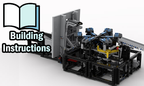 Buy NOW pdf building instructions on PayPal for this LEGO GBC (Great Ball Contraption - LEGO Marble Run) | Geneva Drive from Takanori Hashimoto | Planet GBC