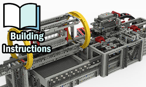 Buy NOW pdf building instructions on PayPal for this LEGO GBC | Rotary Car Dumper from Takanori Hashimoto | Planet GBC