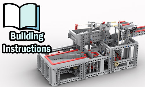 Buy NOW pdf building instructions on PayPal for this LEGO GBC (Great Ball Contraption - LEGO Marble Run) | Stamp from Takanori Hashimoto | Planet GBC