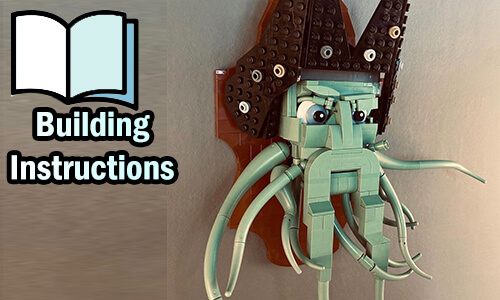 Buy NOW pdf building instructions on PayPal for this LEGO MOC | Davy Jones from StensbyLego | Planet GBC