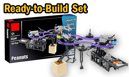 Buy NOW this LEGO GBC as LEGO Set, with 100% genuine LEGO bricks, on BuildaMOC website | Peanuts from Akiyuki | Planet GBC