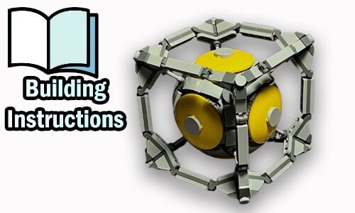 Buy NOW pdf building instructions on PayPal for this LEGO MOC | ExoCube from Zachary Steinman | Planet GBC