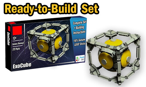 Buy NOW this LEGO MOC as LEGO Set, with 100% genuine LEGO bricks, on BuildaMOC website | ExoCube from Zachary Steinman | Planet GBC
