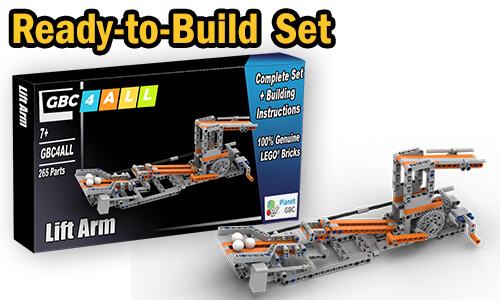 Buy NOW this LEGO GBC as LEGO Set, with 100% genuine LEGO bricks, on BuildaMOC website | 03-Lift Arm from GBC4ALL series | Planet GBC