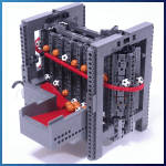Module LEGO GBC: Spiral Lift Type 2 de Akiyuki - LEGO Great Ball Contraption - Planet-GBC