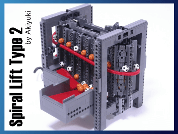 LEGO GBC - Spiral Lift Type 2 - FREE instructions on Planet GBC