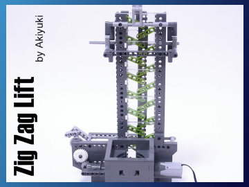 LEGO GBC - Zig Zag Lift - FREE instructions on Planet GBC
