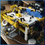 Module LEGO GBC: GBC Module 1 de PV-Productions - LEGO Great Ball Contraption - Planet-GBC