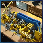 Module LEGO GBC: GBC Module 3 de PV-Productions - LEGO Great Ball Contraption - Planet-GBC