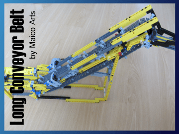 LEGO GBC - Long Conveyor Belt - FREE instructions on Planet GBC